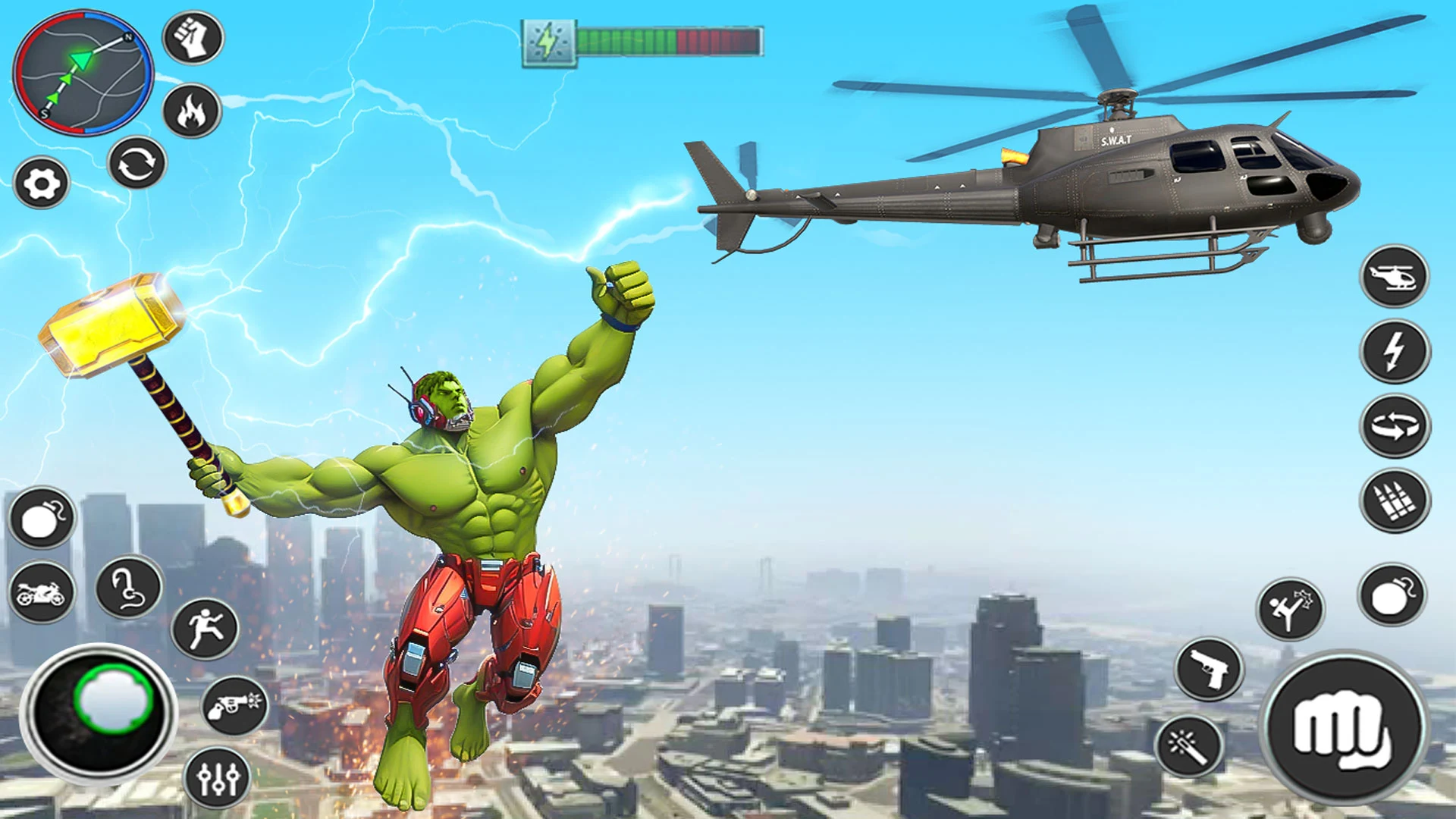 Incredible Monster Hero Game screenshot